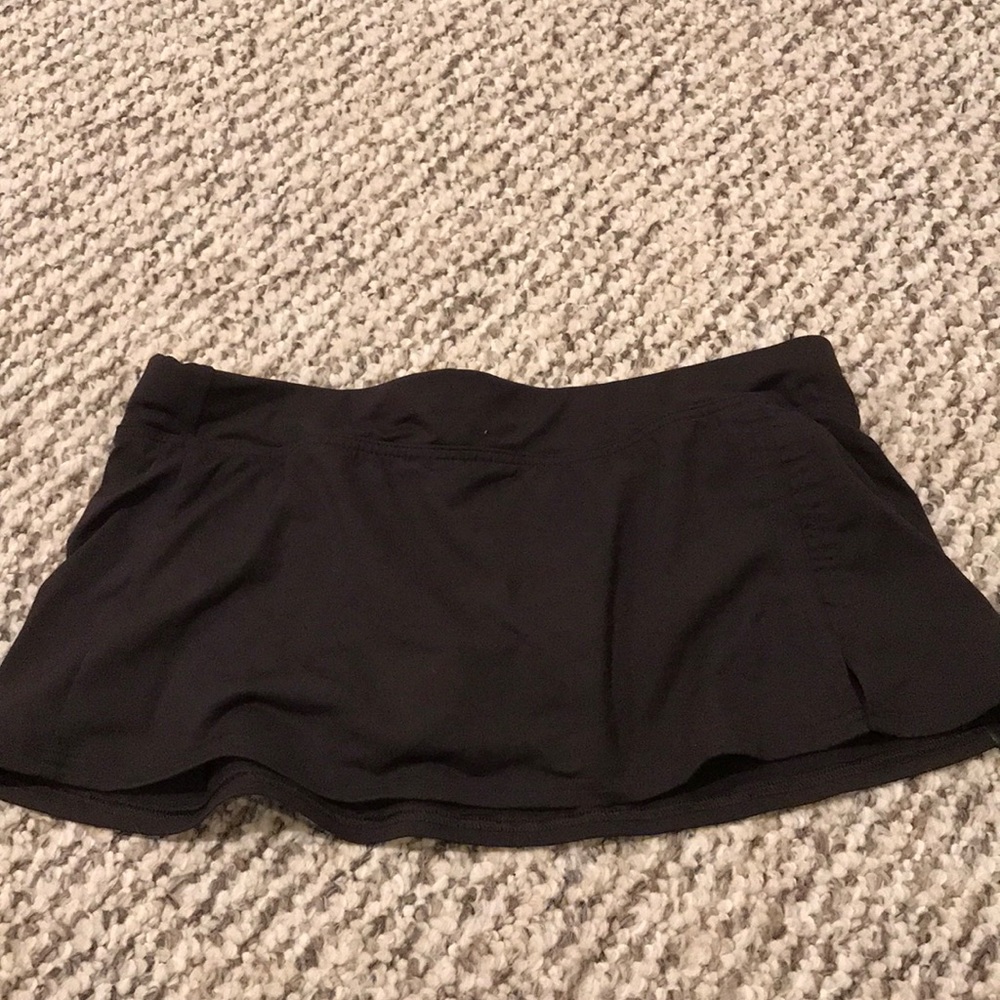 Dark Brown Lands end swim skirt!